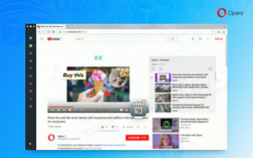 opera 50 ho tro chromecast va ma hoa bo chuyen doi tien te 2