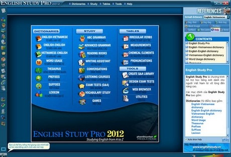 phan mem hoc tieng anh tren pc