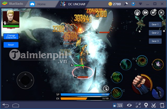 phim nong game dc unchained 2