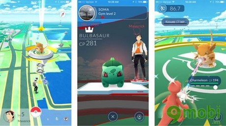 phong gyms trong pokemon go la gi