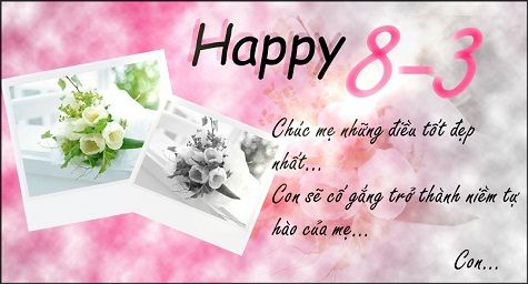 Lời chúc 8/3 dành cho mẹ hay và ý nghĩa loi chuc 8 3 hay va y nghia
