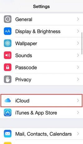 sao luu icloud