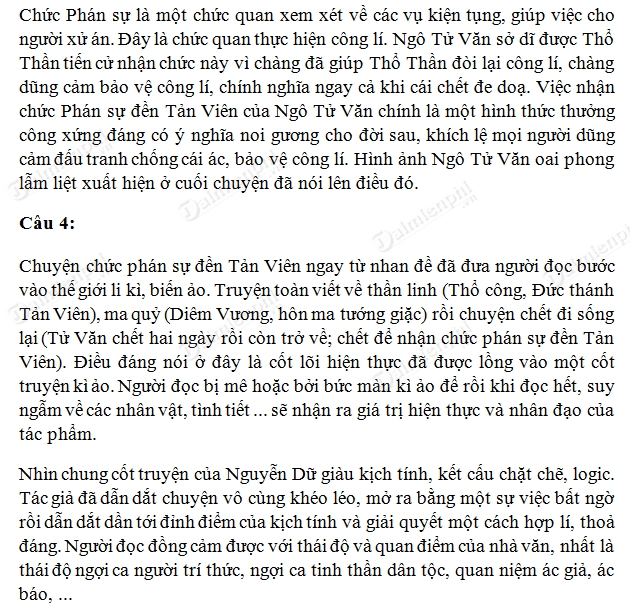 soan bai chuyen chuc phan su den tan vien