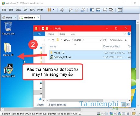 su dung mario tren win 10