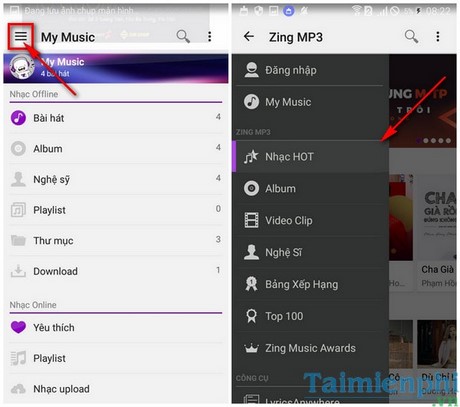 su dung zing mp3