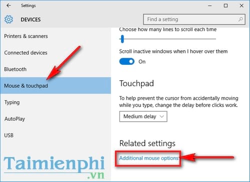sua loi touchpad tren may tinh lenovo chay windows 10 khong hoat dong 2