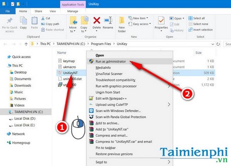 sua loi unikey viet chu mat dau trong windows 10