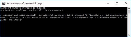 sua loi windows store tren windows 10 bi crash