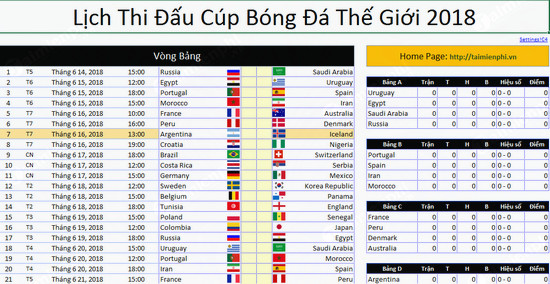 tai lich thi dau world cup 2018 cho may tinh va dien thoai nhu the nao 2
