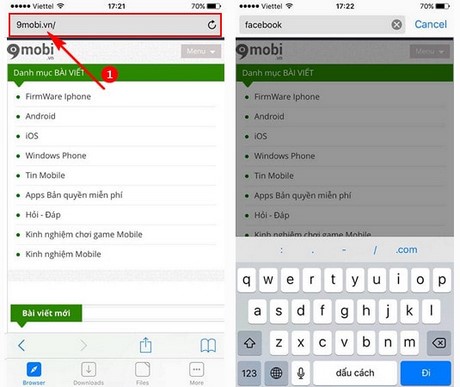cach tai video facebook ve iPhone