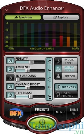 tang am luong loa bang dfx audio enhancer