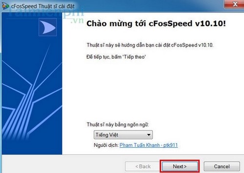 tang toc internet bằng cfossped