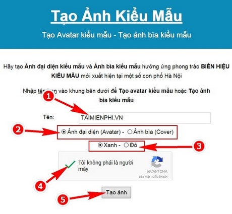 tao avatar tao anh bia kieu mau tren facebook