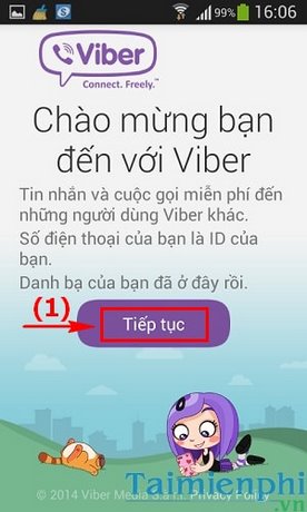 Tạo tài khoản viber tao tai khoan viber