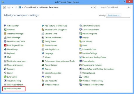 tat update windows 8