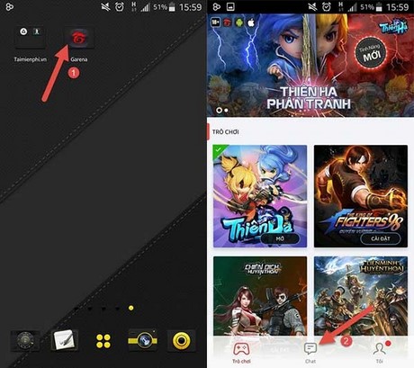 thêm bạn bè trong gas garena