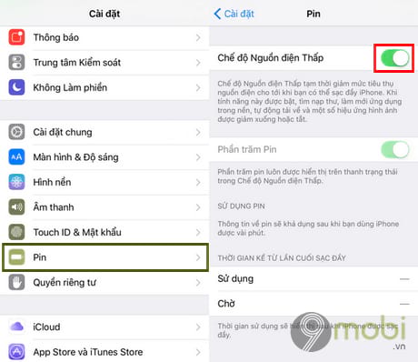 tiet kiem pin iphone