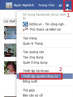 tim kiem an toan tren facebook