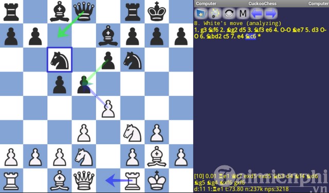 top game co vua tren may tinh 2