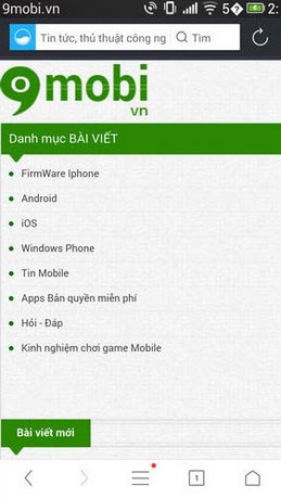 trinh duyet web tiet kiem 3g
