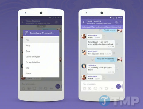viber bo sung tinh nang ghim tin nhan va tra loi theo nhom 2