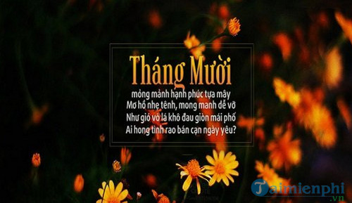cau noi hay ve thang 10 y nghia 2