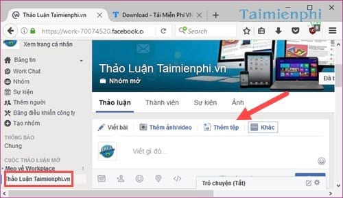 xu ly tep dinh kem tren facebook workplace gui tai xem 2