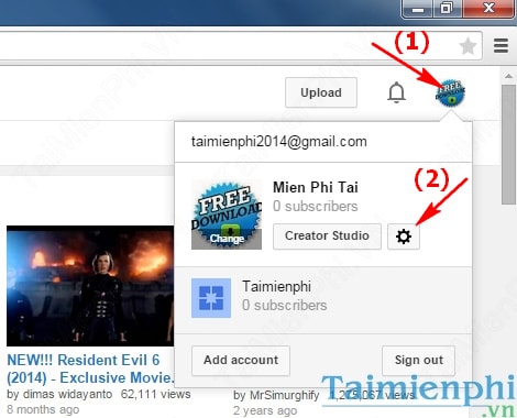 tat chu thich hien thi tren video youtube