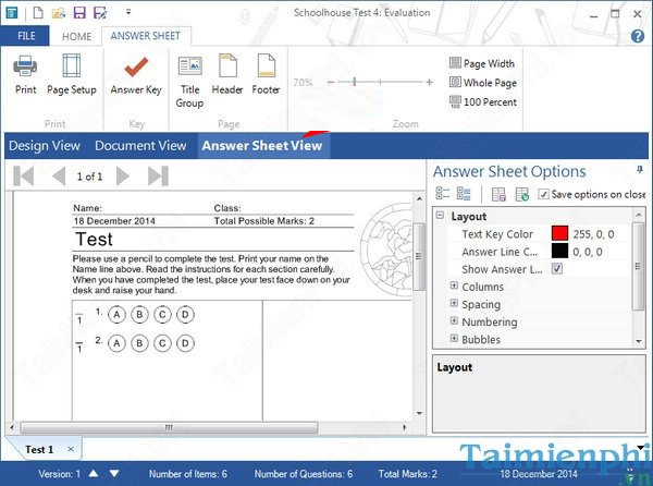 SchoolhouseTest