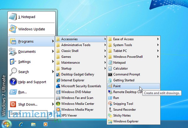 classic start menu for