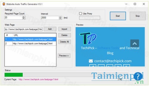 lực cho website đó chính là website auto traffic generator