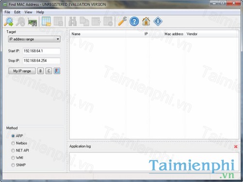 tai find mac address