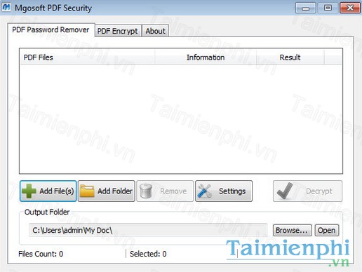 tai mgosoft pdf security sdk