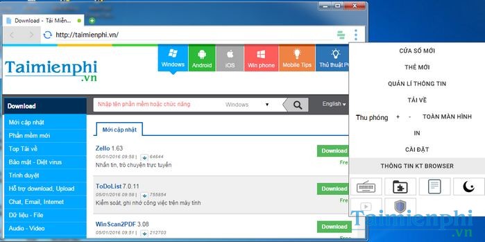 tai kt browser