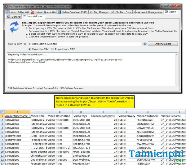 download youtube bulk uploader