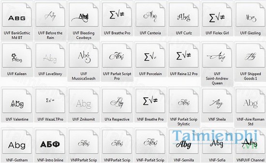 download font chu dep
