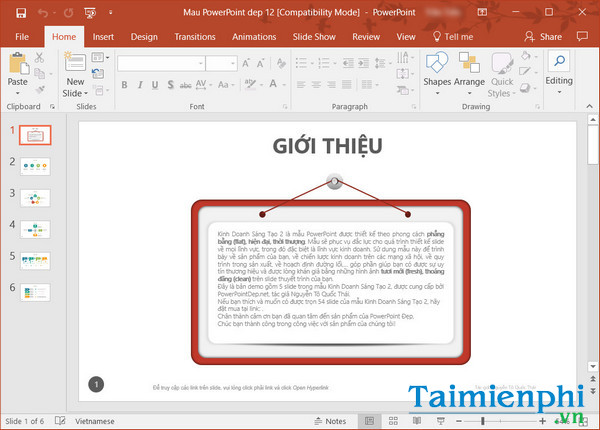 download slide powerpoint dep