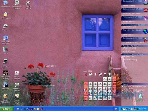 download active desktop calendar