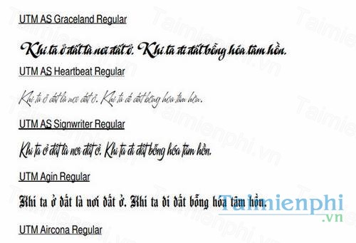 tai font utm
