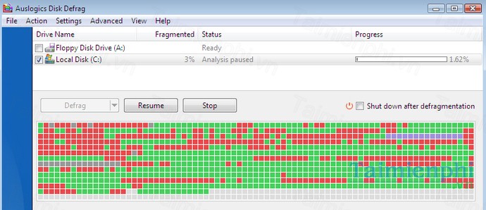 download auslogics disk defrag