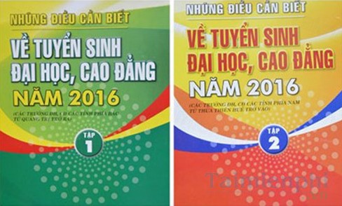 nhung dieu can biet tuyen sinh 2016