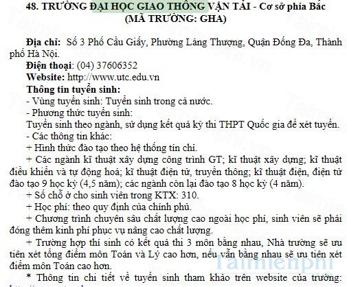 cuon nhung dieu can biet ve tuyen sinh 2016