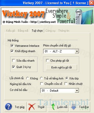download vietkey 2007