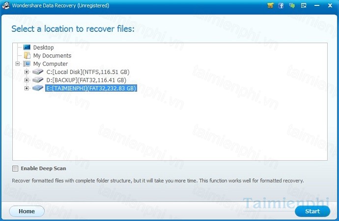 tai wondershare data recovery