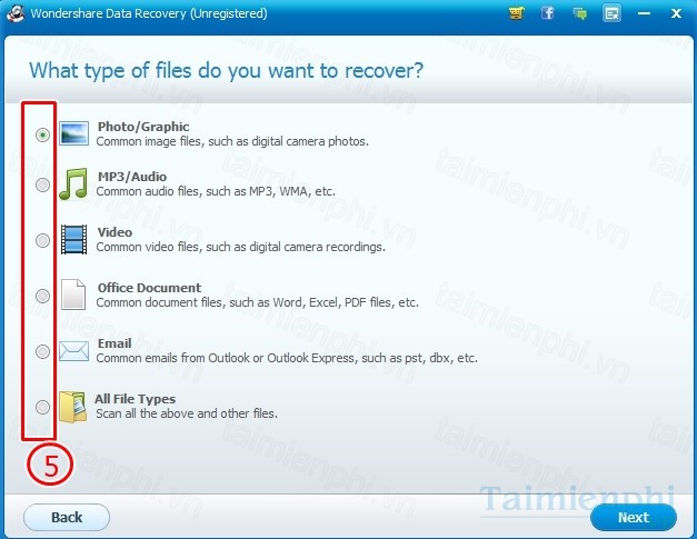 tai wondershare data recovery