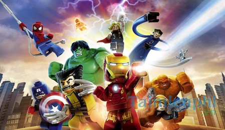 Download game Marvel Lego cho dien thoai