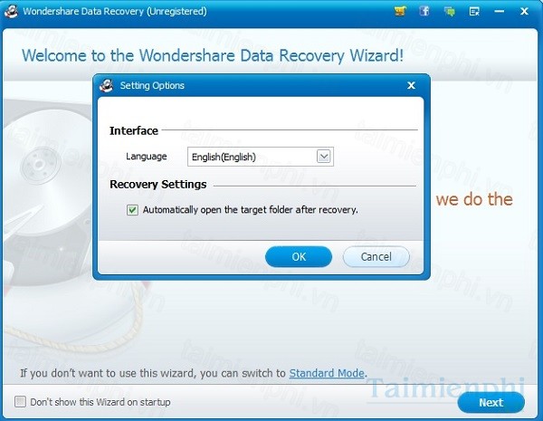 tai wondershare data recovery