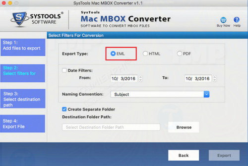SysTools Mac MBOX Converter