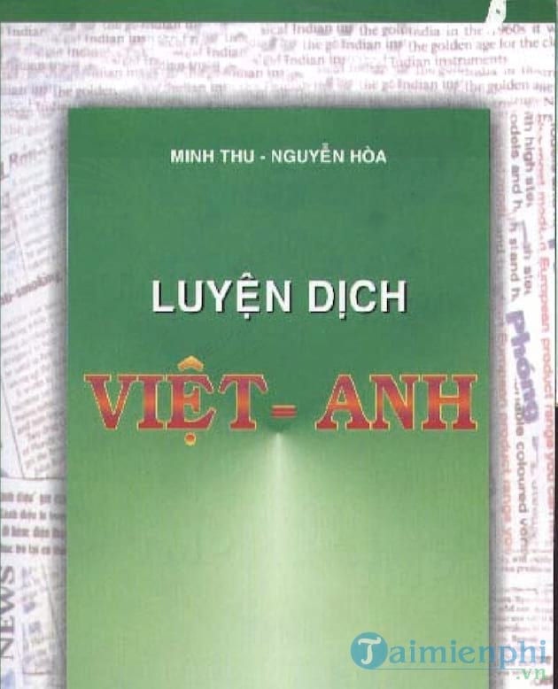 Luyện dịch tiếng Việt sang Anh