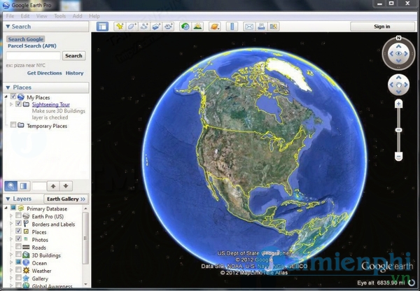 Google Earth images downloader